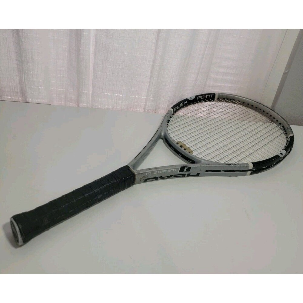 Head Flexpoint Liquidmetal Tennis Racquet 27 1/3 112 in Oversize Head 4 1/2 Grip